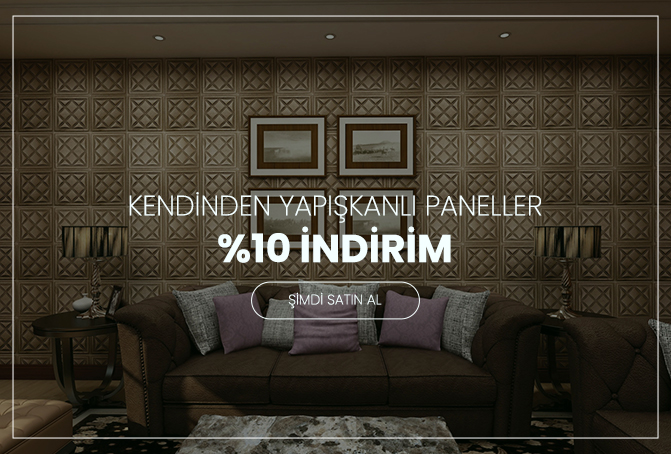 Kendinden Yapışkanlı Duvar Panelleri